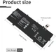 Аккумулятор HB4593R1ECW 7.6V 7565mAh 57.4Wh для Huawei MateBook X Pro / MagicBook 14 MACH-W19 MACH-W29 KPL-W00 KPR-W19 - изображение 3