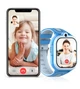 Умные детские часы Lemfo KT29 с 4G SIM картой и GPS трекером Телефон на руку для ребенка с прослушкой, камерой и видеозвонками До 4 дней роботы Черный - изображение 5
