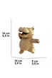 Картонний конструктор "Cartonic Collectible HIPPO" колір різнокольоровий Cartonic ЦБ-00299529 - зображення 3
