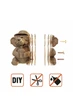 Картонний конструктор "Cartonic Collectible ELEPHANT" колір різнокольоровий Cartonic ЦБ-00299528 - зображення 6