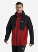 Куртка демисезонная с капюшоном мужская Jack Wolfskin Stonetrail 3In1 Jkt M A66291-J0191 XL Красная (4064886753371) - изображение 2