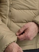Пуховик короткий мужской Jack Wolfskin Wild Pass Down Hoody M Rds A66298-A0082 XL Бежевый (4064886758444) - изображение 5