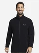 Толстовка флисовая на молнии мужская Jack Wolfskin Taunus 100 Fz M A65793-6000 S Черная (4064886650649) - изображение 1