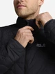 Куртка демисезонная мужская Jack Wolfskin Flextrek Ins Jkt M A66334-6000 M Черная (4064886755986) - изображение 5