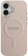 Etui plecki Guess PU Saffiano MagSafe do Apple iPhone 17 Pink (3666339550097) - obraz 3