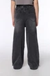Джинсы wide leg для девочки 122 цвет серый YUKI ЦБ-00290470 - изображение 4