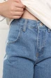 Джинсы wide leg для девочек 146 цвет голубой YUKI ЦБ-00298797 - изображение 5