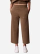 Спортивные штаны на флисе женские Calvin Klein 588815128 XL Коричневые (1161394351) - изображение 1