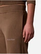 Спортивные штаны на флисе женские Calvin Klein 588815128 XL Коричневые (1161394351) - изображение 3