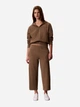 Спортивные штаны на флисе женские Calvin Klein 588815128 XL Коричневые (1161394351) - изображение 4