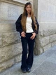 Джинсы Клеш женские Uniqlo 544289656 24 Черные (1161238650) - изображение 4
