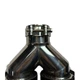 Насадка глушителя Akrapovic (левая) - двойная, карбон, разнодлинная, 60-63 мм / 89 мм - изображение 4