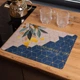 Коврик влаговпитывающий для сушки посуды на столешницу кухню 40x30 см Comfortable Life коврик для посуды стиральной машинки антискользящий диатомитовый коврик под посуду - изображение 4