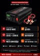 Перетворювач інвертор UKC Power Inverter NFA 1500W 12V-220V чиста синусоїда - зображення 2