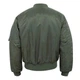 Куртка-бомбер льотна Mil-Tec MA1 , Olive/Orange, S - изображение 3