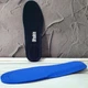 Стельки для обуви Memory Foam с эффектом памяти анатомические обрезные с амортизацией р. 42-46 Черный (7G-F-7842W) - изображение 2