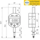 Цифровой индикатор Микротех 1МИГЦ-13 кл.000 (0-13 мм/±0,002 мм) IP-65. Украина - изображение 2