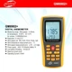 Анемометр Benetech GM8902+ (0.3-45m/s; 0-45ºC; 0-999900m3/min), USB, Память 50 с телескопической рукояткой - зображення 3