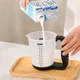 Кухонные весы цифровые мерная чашка Digital Scale With Measuring Cup 2 в 1 чашка-веса до 1000 г Черный - изображение 12