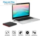 Зовнішній CD/DVD-привід Rioddas BT669 USB 3.0 | DVD-RW дисковод для ноутбука та ПК | Windows, Mac OS, Linux - зображення 4