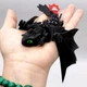 ФИГУРКА 3D HERO DRAGON NIGHT FURY / НОЧНАЯ ЛЮТЬ, 3D ПЕЧАТЬ "17СМ" Пластик Черный (298150) - изображение 3