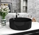 Чорна Раковина, Умивальник, накладна Luxor Ella Black - изображение 5
