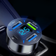 Автомобильная быстрая зарядка QC 3.0 usb+PD. Авто зарядка на 4 порта. Автомобильная зарядка для Iphone - изображение 5