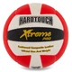Волейбольний м'яч HARD TOUCH, біло-червоний, розмір 5, PU, 18 панелей, ручний шов, для тренувань та змагань у залі та на вулиці(OB_99E01BC9080F) - зображення 1