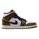 Кроссовки мужские Jordan 1 Mid “Wear Away” 45.5 Чорно-білий DQ8417-071 - изображение 8
