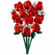 Конструктор Букет из красных роз, 822 детали, Botanicals 10328 - изображение 2