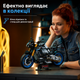 Конструктор мотоцикл Yamaha MT-10 SP 1478 деталей, масштаб 1:5, 44 см, коробка и подвеска. - изображение 7