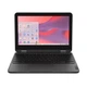 Ноутбук Lenovo 500e Chromebook Gen 4s (83L4000KFR), Intel N100 / 11.6" / Touch / RAM 8 ГБ LPDDR5 / SSD 64 ГБ / Intel UHD Graphics / Chrome OS / Cірий - изображение 1