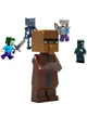 Набір фігурок Minecraft фігурки героїв майнкрафт ігрові персонажі міні мобів зі зброєю аксесуарами колекційні пластикові для дітей ігри будівництва сумісні з конструкторами 31 шт висота 4-8 см для хлопчиків подарункові іграшки розбірні ігровий - зображення 11