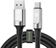 Кабель Bavin U-CB288-C Fast Charging 18W USB-A/Type-C 1.2 м Black (U-CB288-C BK) - изображение 1