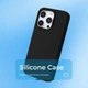 Захисний Чохол Proove Silicone Case with Magnetic Ring для iPhone 14 чорний - зображення 3
