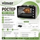 Настільна духовка з електроконфорками Vimar VEO-4219B - зображення 2