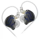 KZ ZSN PRO 2 (Blue, без мікрофону) – Деталізований звук з підвищеною чіткістю - изображение 1