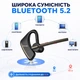 Гарнітура Bluetooth New Bee NB-M50 бездротова з мікрофоном Black - зображення 4