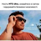 Смарт очки с зарядным кейсом MT5 Ultra с сменными солнцезащитными линзами, камерой 8MP и помощником AI Черные - изображение 5