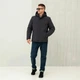 Мужская куртка зимняя большого размера UF-Fashion 79-CKF 62 графитовый - изображение 1