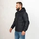 Куртка демісезонна чоловіча великого розміру UF-fashion 98-DVL DV MEN'S 58 чорний - зображення 5
