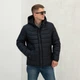 Мужская куртка демисезонная большого размера UF-Fashion 67-(сф) 62 темно-синий - изображение 2