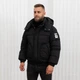 Куртка зимняя мужская большого размера UF-fashion 120-двл DV MEN'S 52 черный - изображение 8