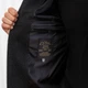 Мужское пальто демисезонное большого размера UF-fashion 119- двл DV MEN'S 60 черный - изображение 5