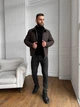 Зимние мужское пальто большого размера UF-fashion 122-двл DV MEN'S 54 коричневый - изображение 4