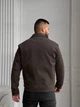 Зимние мужское пальто большого размера UF-fashion 122-двл DV MEN'S 54 коричневый - изображение 6