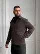 Зимние мужское пальто большого размера UF-fashion 122-двл DV MEN'S 54 коричневый - изображение 8