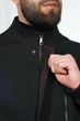 Куртка-пальто демісезонна чоловіча від виробника UF-Fashion 129-DVL DV MEN'S 60 чорний - зображення 4