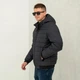 Зимова чоловіча куртка великого розміру UF-Fashion 35/1-е-сфк 60 графітовий - зображення 2