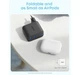 Зарядний пристрій Anker Zolo Charger 50W, 2xUSB-C, 2xUSB-A Black (A121EG11) - зображення 5